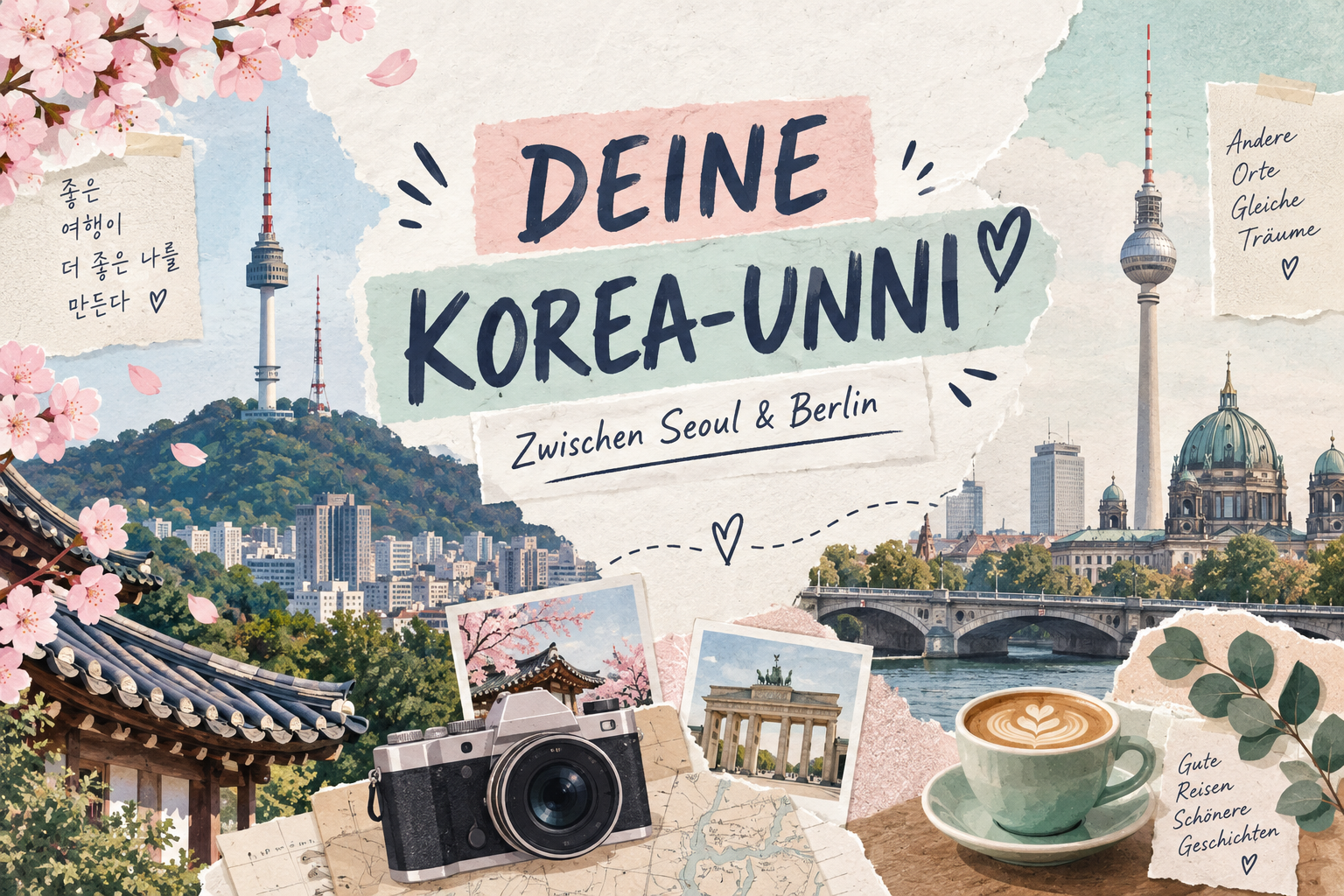 Deine Korea-Unni zwischen Seoul und Berlin: illustrierte Blogvorstellung